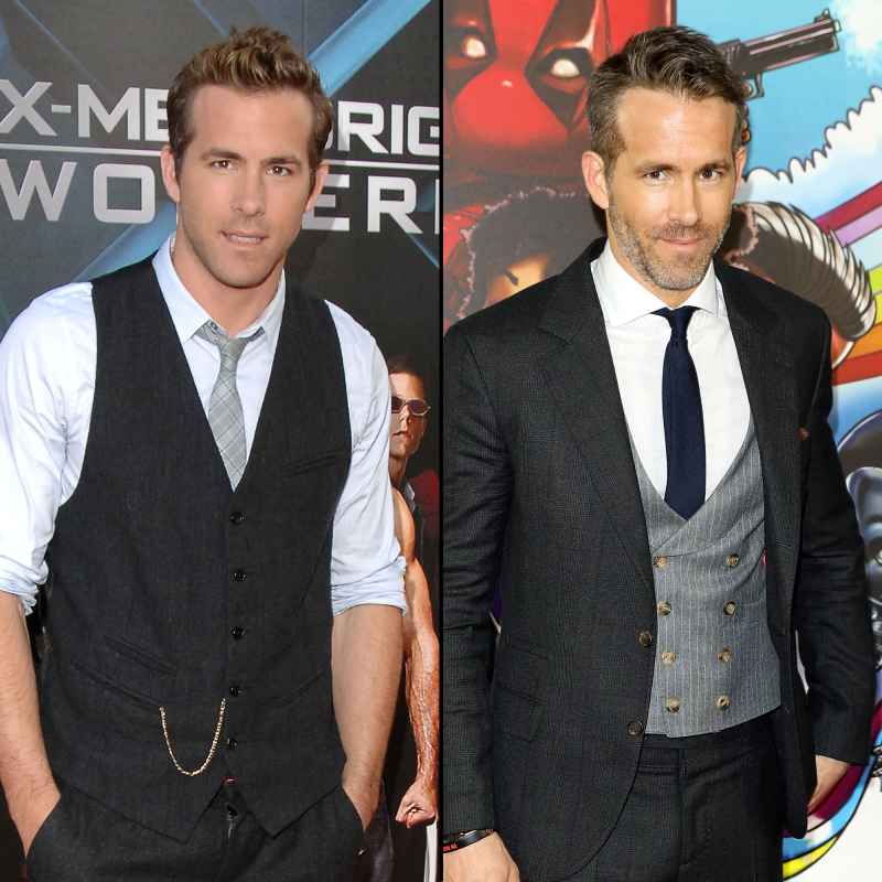 Ryan Reynolds X-Men Then and Now