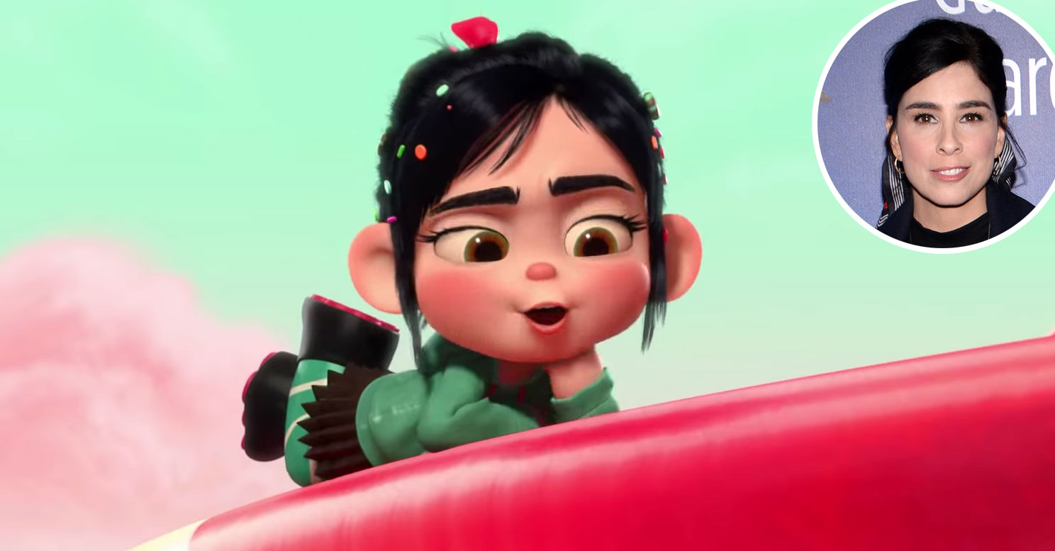 Sarah Silverman Wreck It Ralph Venellope Voice Over Disney and Pixar Characters