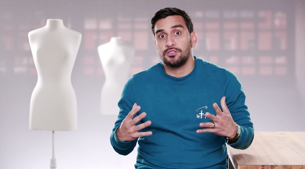 Sebastian Grey Walks Off Project Runway Set
