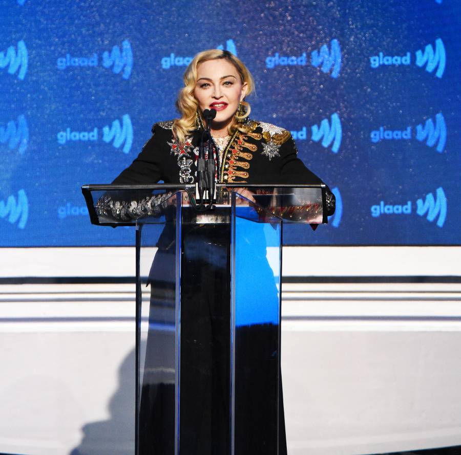 See the Stars at the GLAAD Awards madonna
