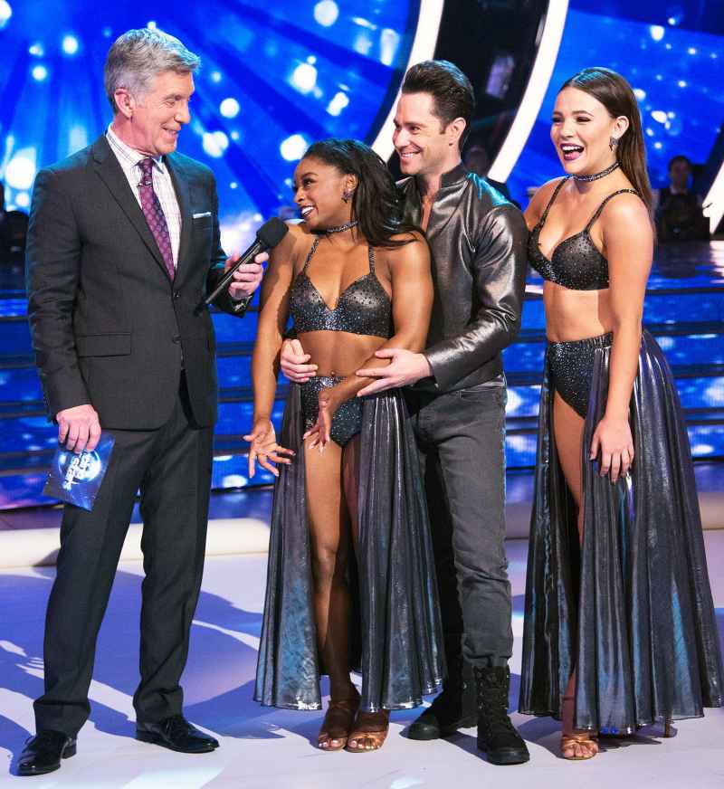 Stars Shutting Down Sexist Remarks Simone Biles Dancing With The Stars