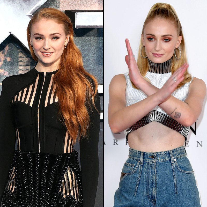 Sophie Turner X-Men Then and Now