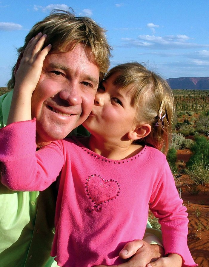Steve Irwin and Bindi Irwin