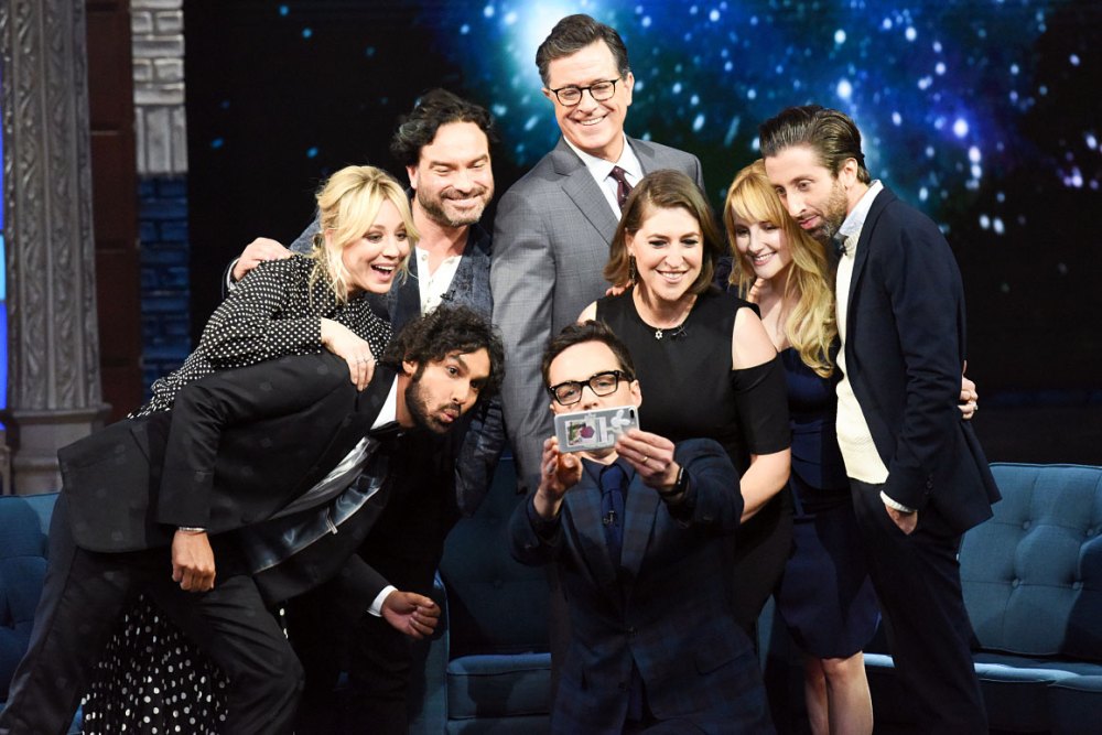 The Late Show With Stephen Colbert The Big Bang Theory Cast