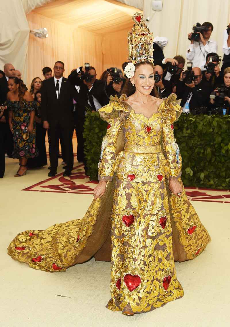 Sarah Jessica Parker The Wild Met Gala Red Carpet Fashion Looks We Can't Stop Thinking About