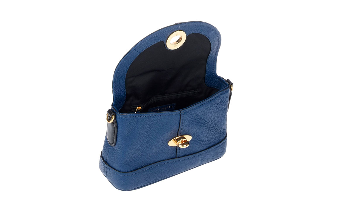 Mark Cross Purse - Designer 1980s Shoulder Bag - Supple Navy Blue Leat –  Vintage Vixen Clothing