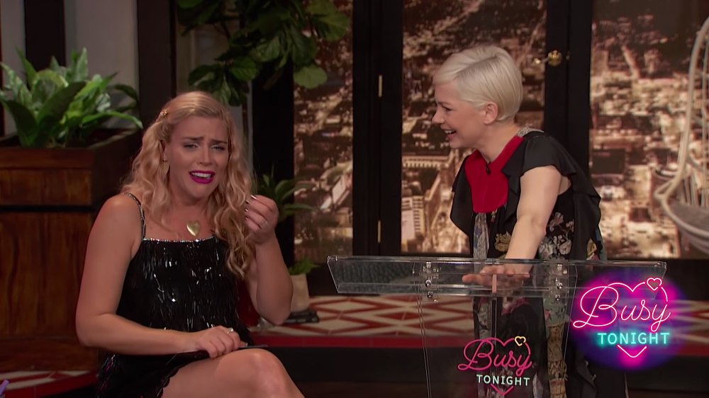 Michelle Williams Busy Philipps Cry ‘Busy Tonight'