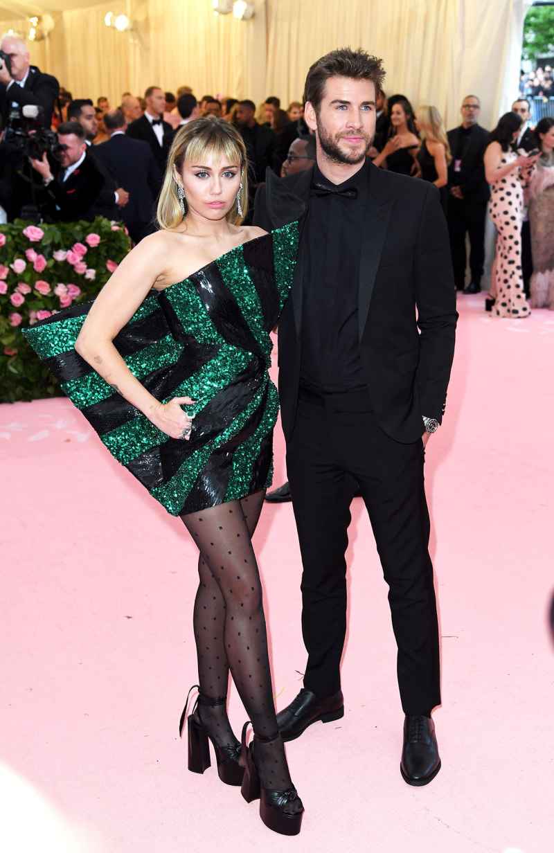 Miley Cyrus and Liam Hemsworth met gala 2019 couples