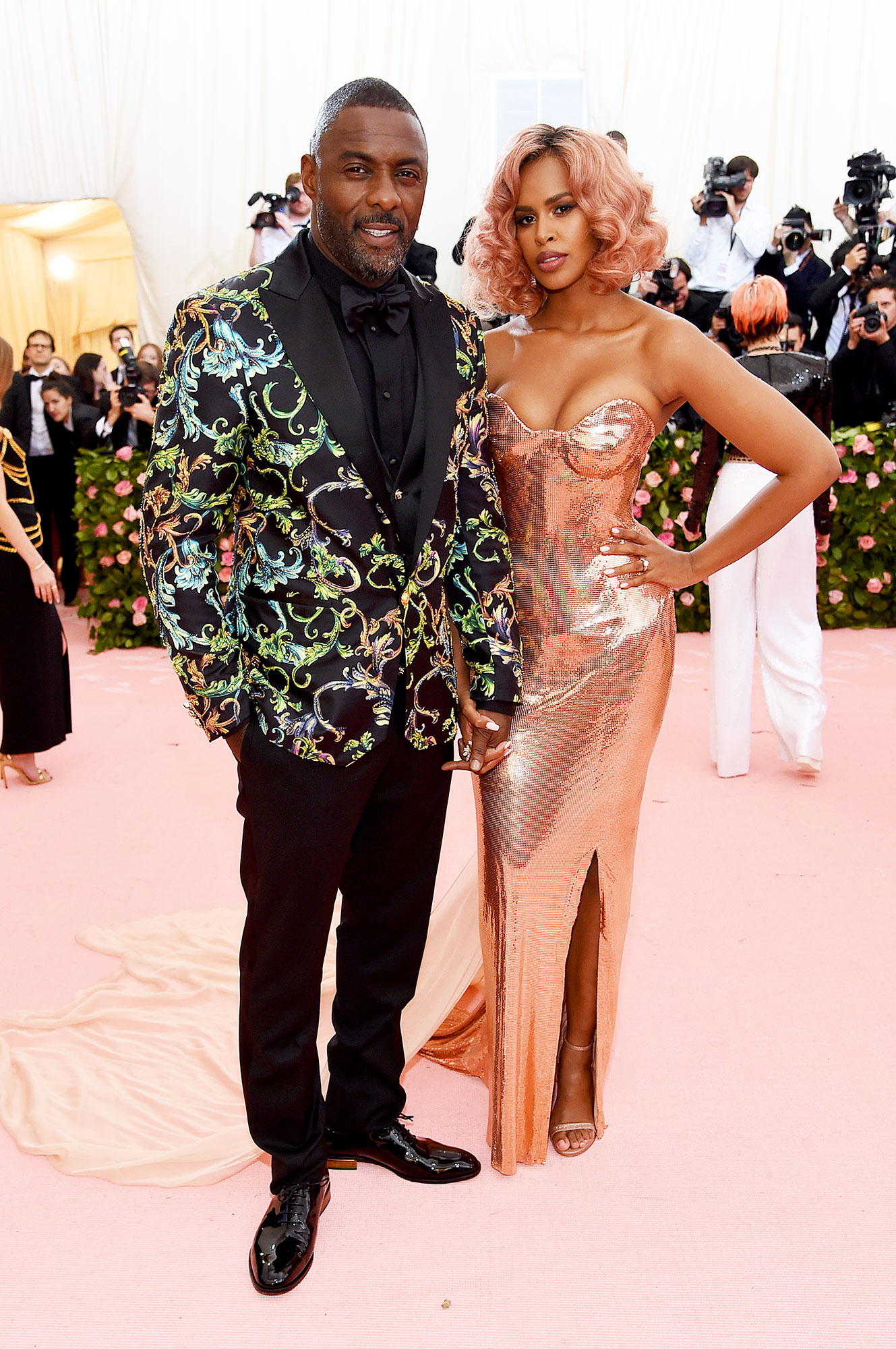 Idris Elba and Sabrina Dhowre met gala 2019 couples