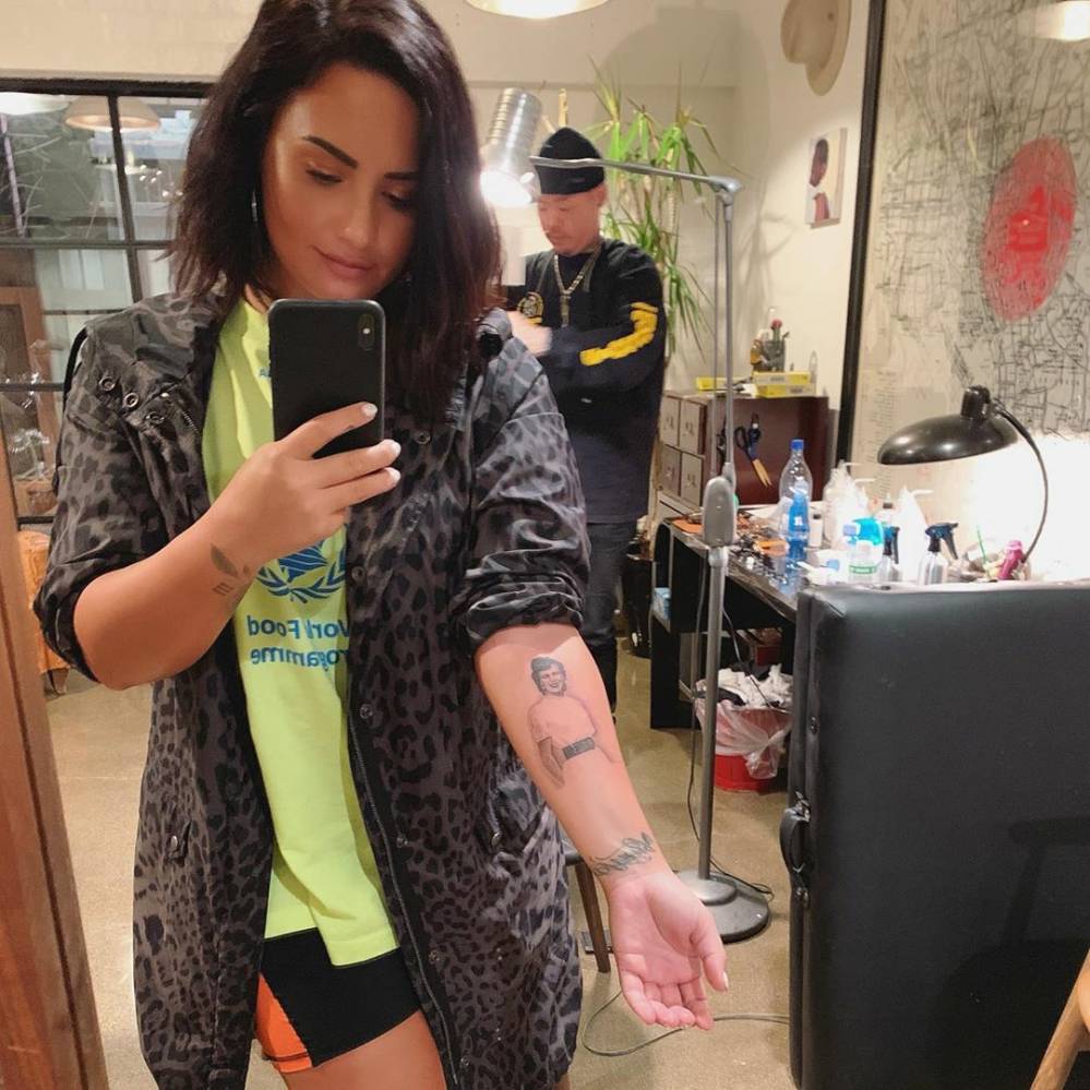 Demi Lovato New Tattoo