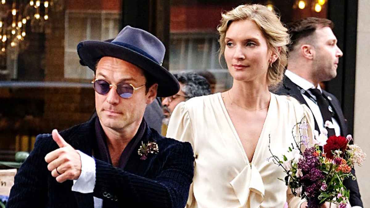 Jude Law Marries Girlfriend Phillipa Coan in Low-Key London Wedding | Us Weekly