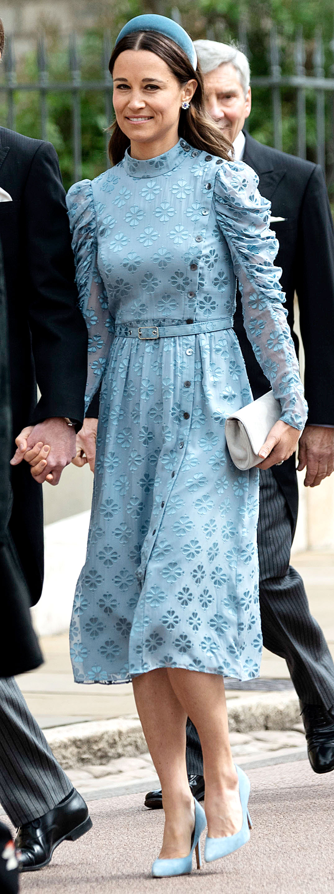 Pippa Middleton Copies Kate Middleton's Style at Wedding: Pics