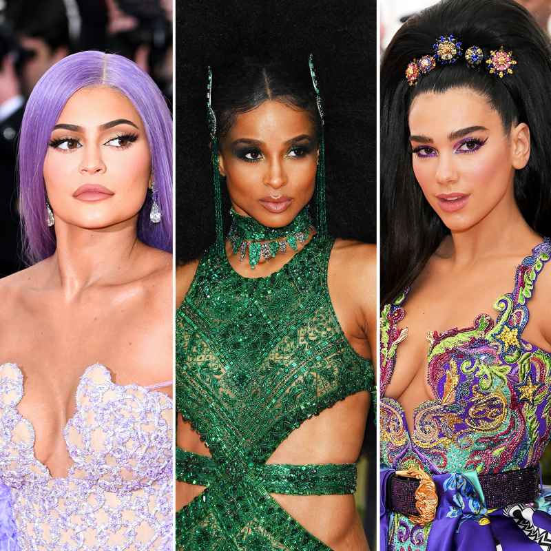 Kylie Jenner, Ciara, and Dua Lipa met gala 2019 wigs