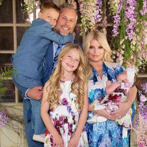 Jessica Simpson, Eric Johnson, Ace Johnson, Maxwell Johnson, Birdie Johnson