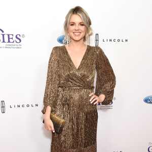 Ali Fedotowsky Red Carpet Long Dress