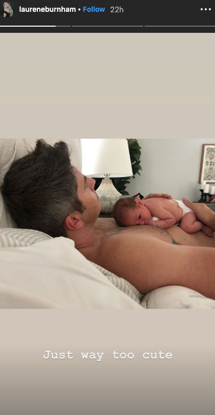 Bachelor's Arie Luyendyk Jr. Cradles His Newborn Daughter in Sweet Pics