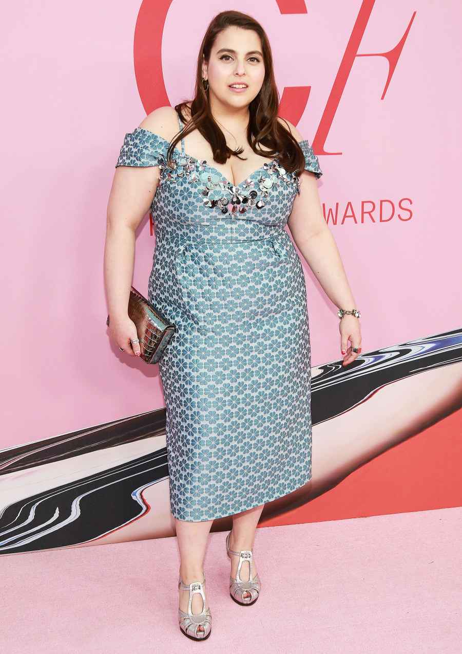 Beanie Feldstein Blue Florals