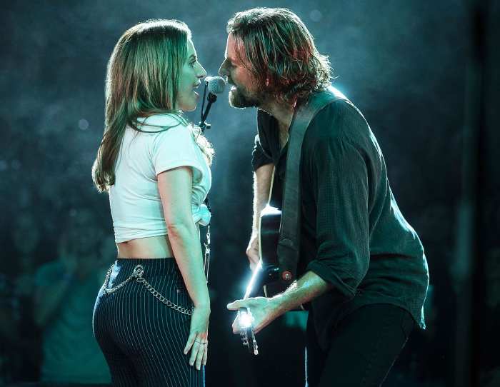 Lady Gaga and Bradley Cooper in A Star Is Born