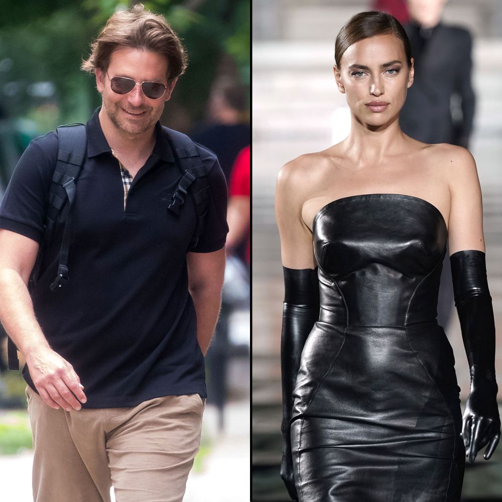 Irina Shayk Walks Down the Catwalk and Bradley Cooper Walks With A Smile In NYC