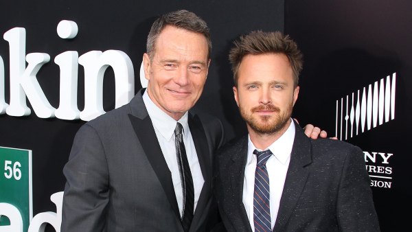 Breaking Bad Bryan Cranston Aaron Paul Tease Same Photo