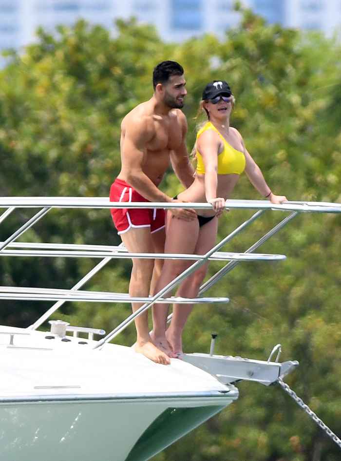Britney Spears ‘Had the Time of Her Life’ in Miami With Sam Asghari