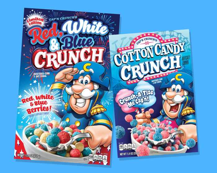 Cap'n Crunch New Flavors Summer Cereal
