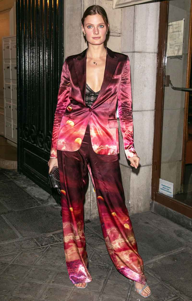Constance Jablonski Printed Suits