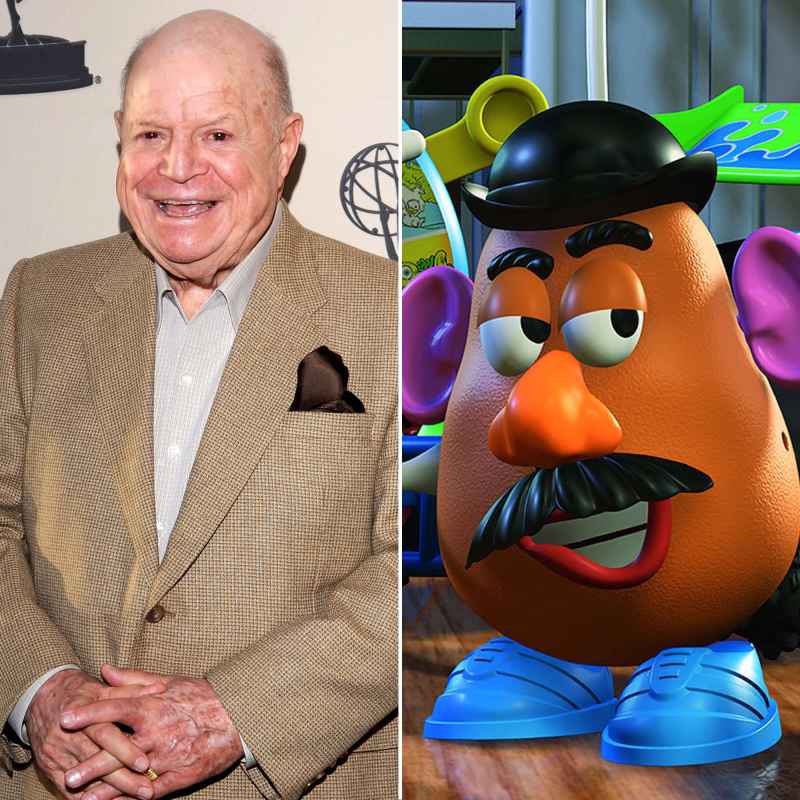 Don Rickles and Mr Potato Head Actors Behind the Voices Toy Story