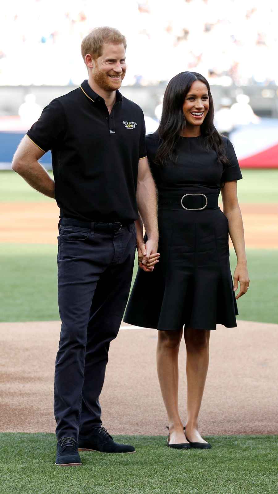 Duchess Meghan Accompanies Prince Harry to History-Making MLB London Series, Receives Red Sox, Yankees Onesies for Archie