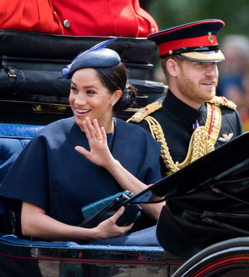 Duchess Meghan Attends Trooping the Colour Parade 1 Month After Giving Birth