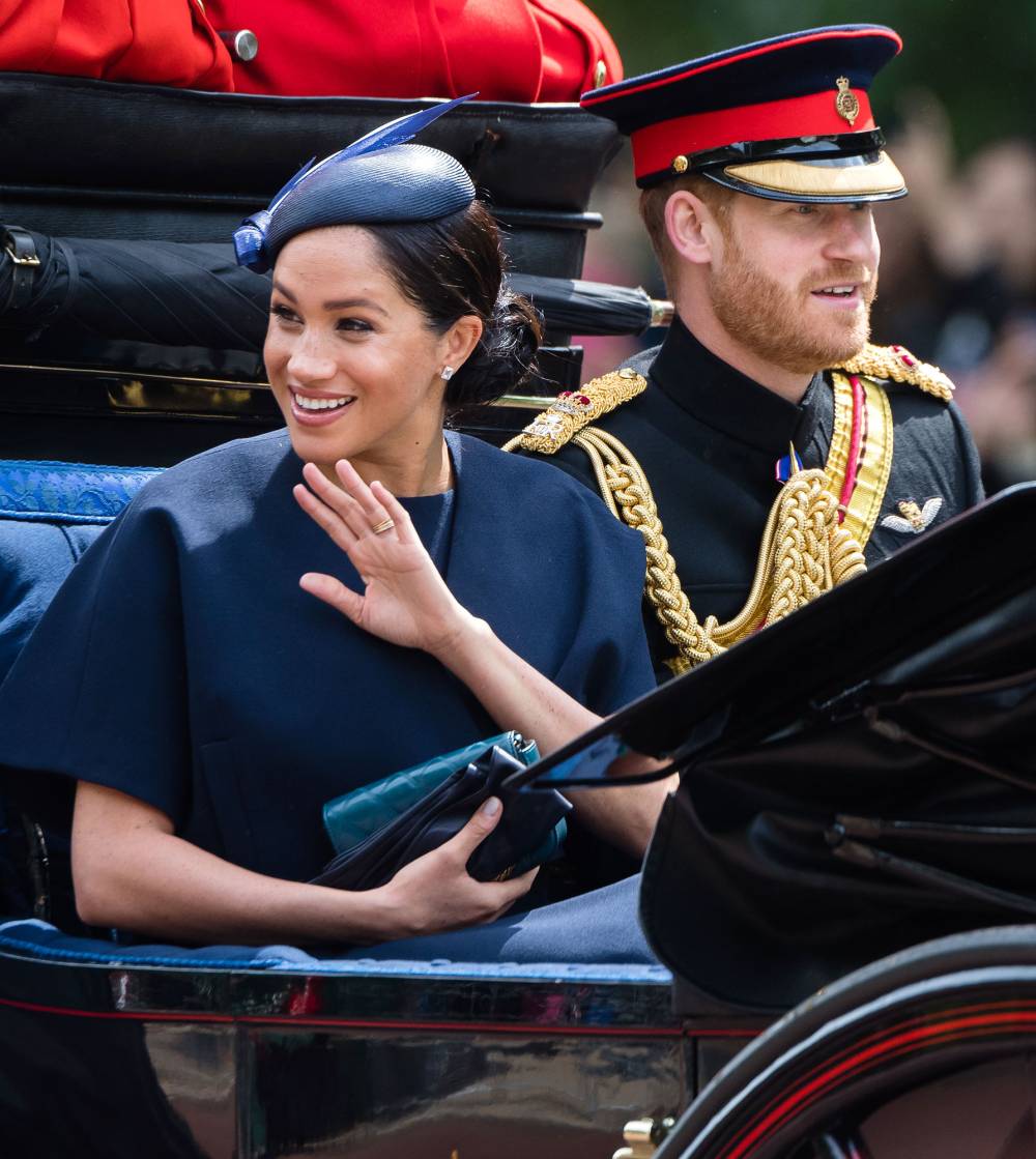 Duchess Meghan New Diamond Ring From Prince Harry Anniversary Gift Not a Push Present
