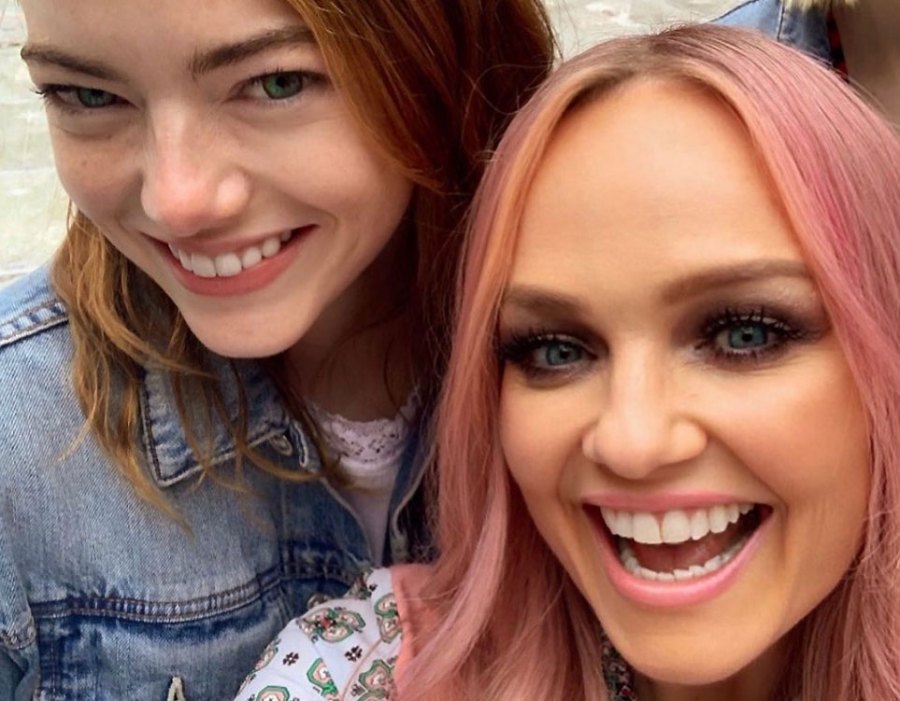 Emma Stone and Emma Bunton Celebrity Selfies