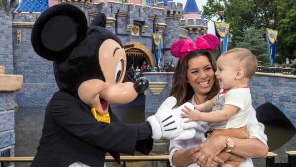 Eva Longoria Celebrates Son Santiago Birthday Disneyland