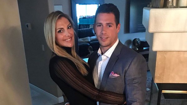 Gina Kirschenheiter And Matthew Kirschenheiter Short Black Dress Sport Jacket Birthday Photo Back Together After Filing for Divorce