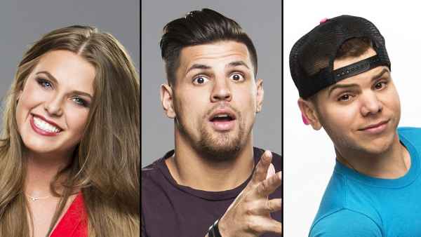 Haleigh Broucher Faysal Shafaat and JC Mounduix Big Brother Alums Reunite For Premiere Party