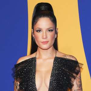 Halsey Black Outfit June 21, 2019
