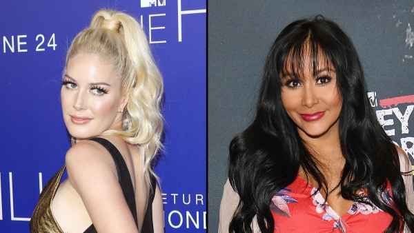 Heidi Montag and Nicole 'Snooki' Polizzi