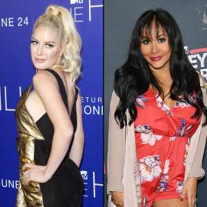 Heidi Montag and Nicole 'Snooki' Polizzi