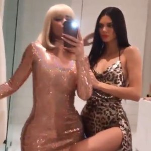 Inside Kendall Jenner and Kylie Jenner's '70s-Themed Party Night With Sofia Richie Kylie and Kendall Selfie