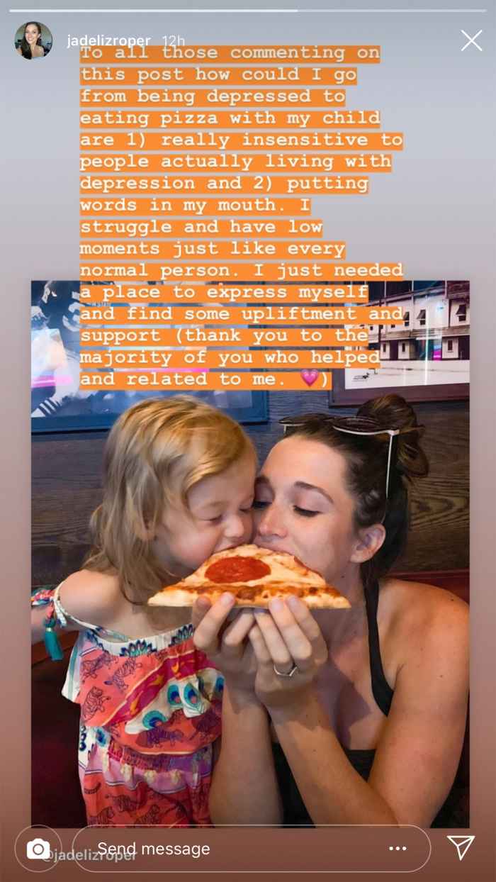 Jade Roper Claps Back Slammed Having Fun With Daughter