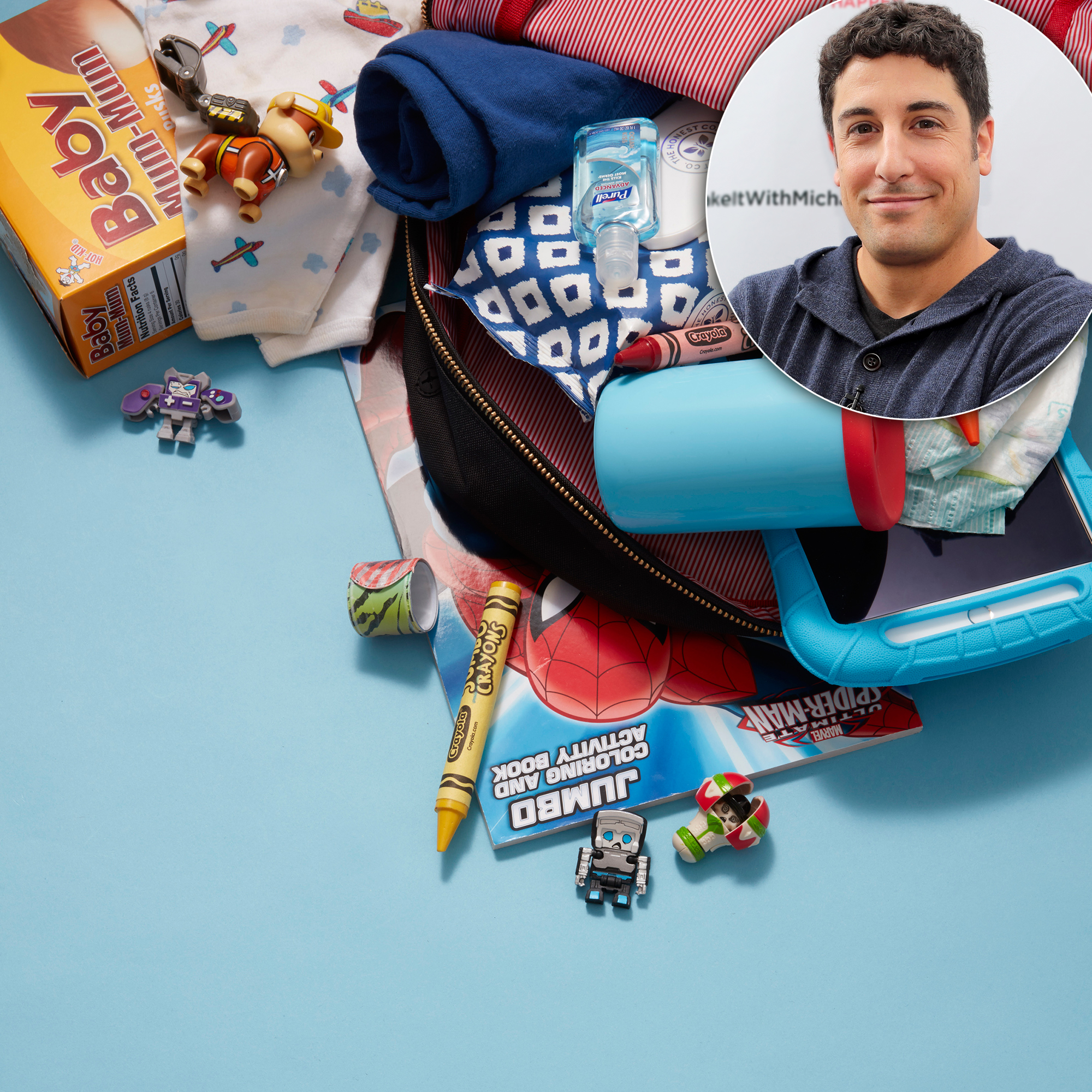 Jason Biggs: What's in My Diaper Bag?