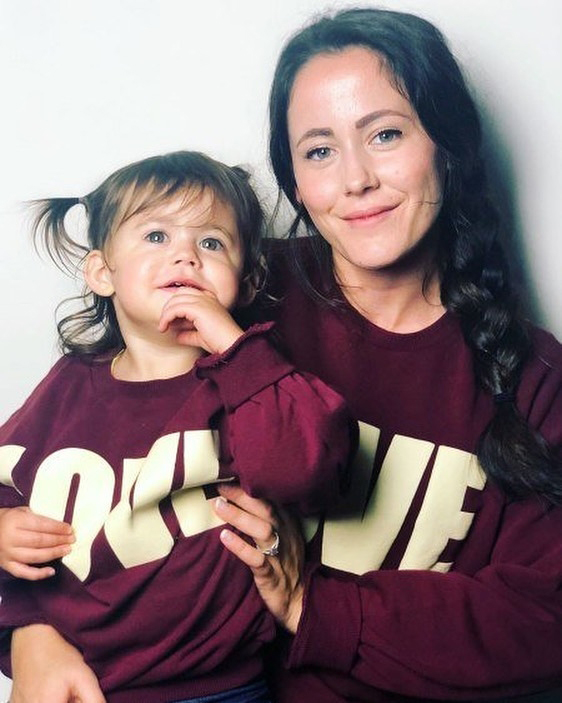 Jenelle Evans With Daughter Ensley