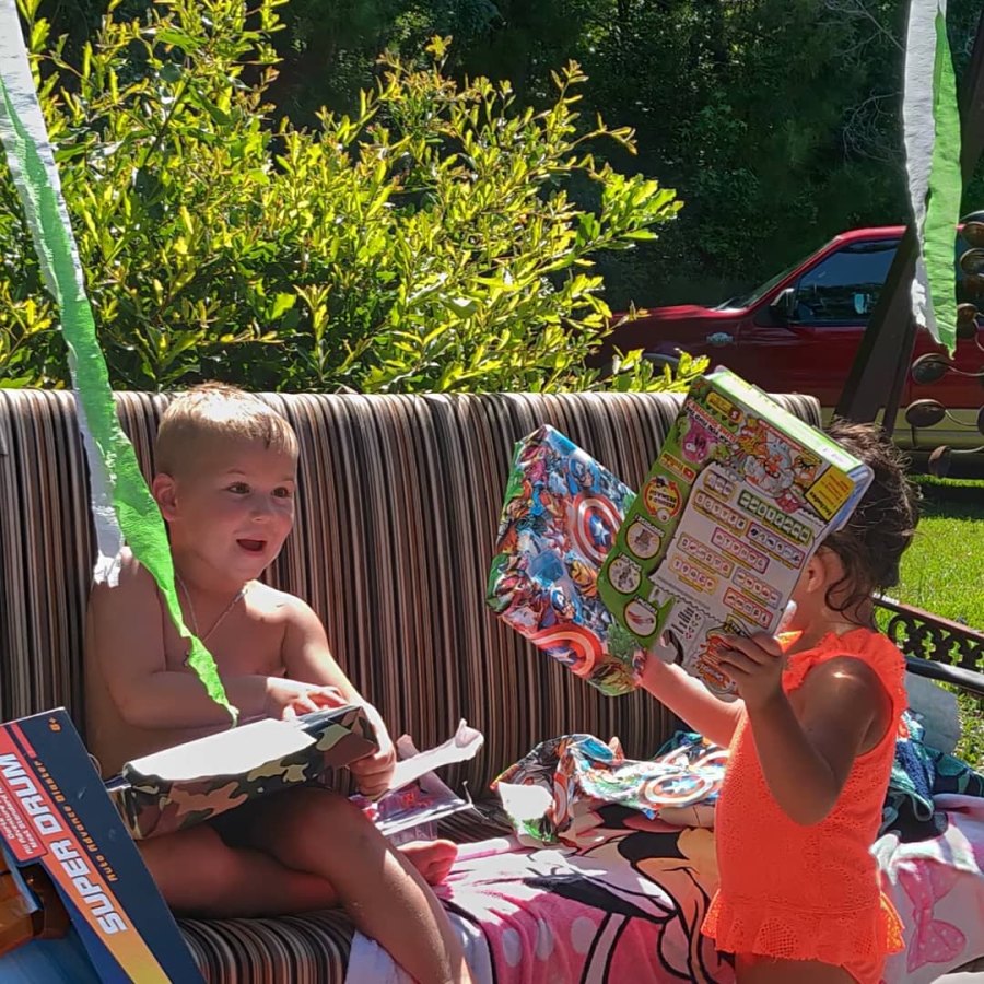 Jenelle Evans and David Eason Celebrate Her Son Kaiser’s 5th Birthday With Her Kids