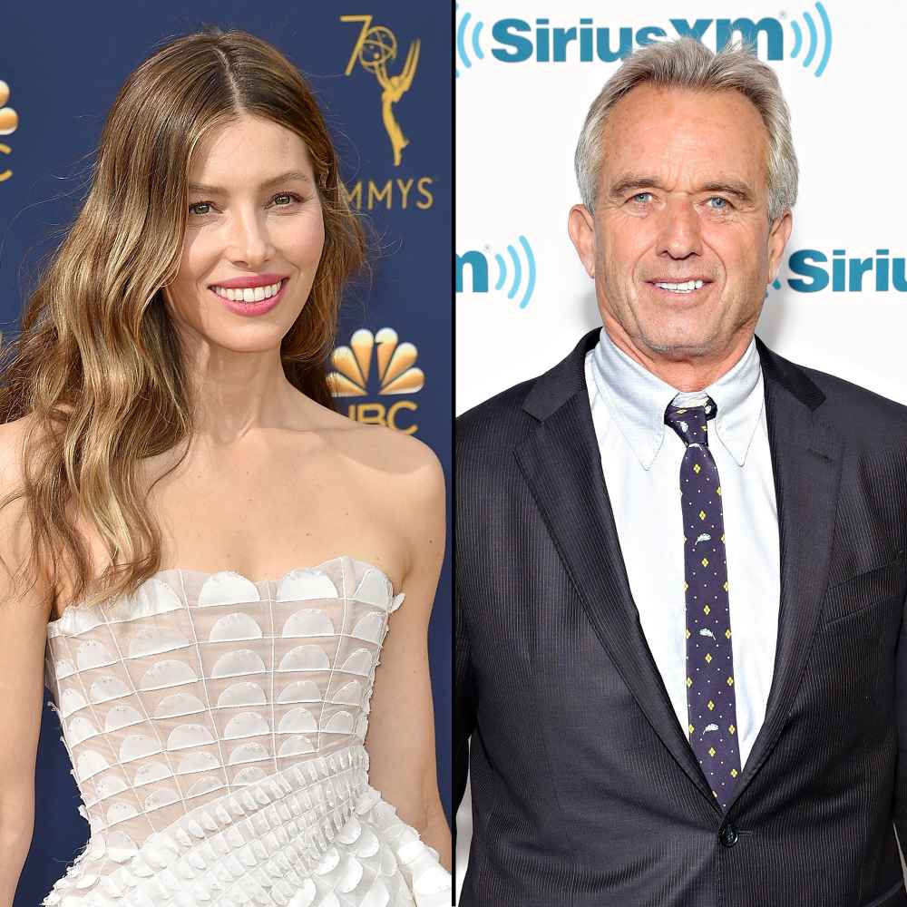 Jessica Biel Poses With Robert F. Kennedy Jr Anti-Vaxxer