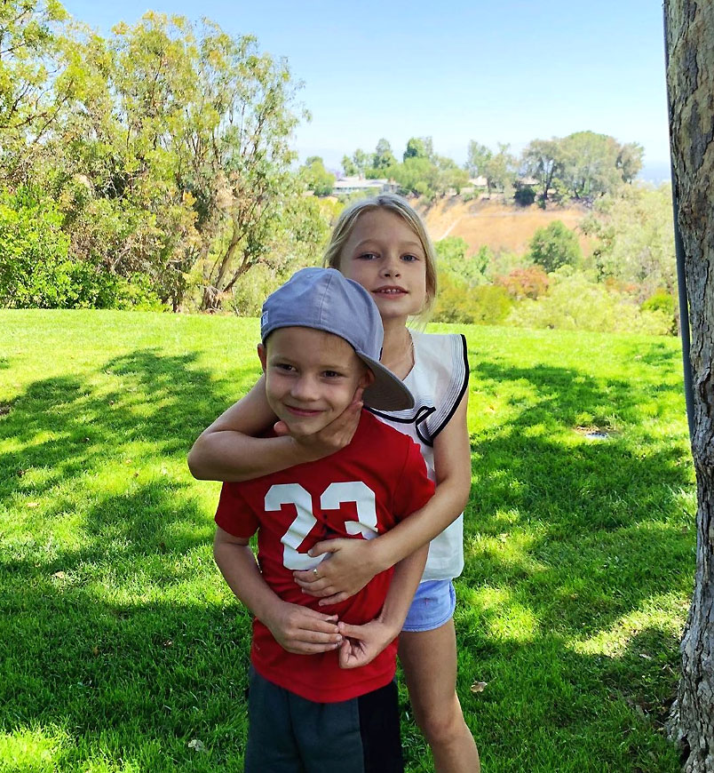 Jessica Simpson Children Maxwell and Ace