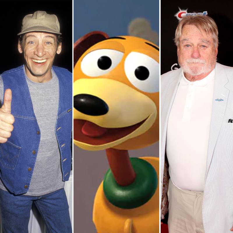 Jim Varney and Slinky Dog and Blake Clark Actors Behind the Voices Toy Story