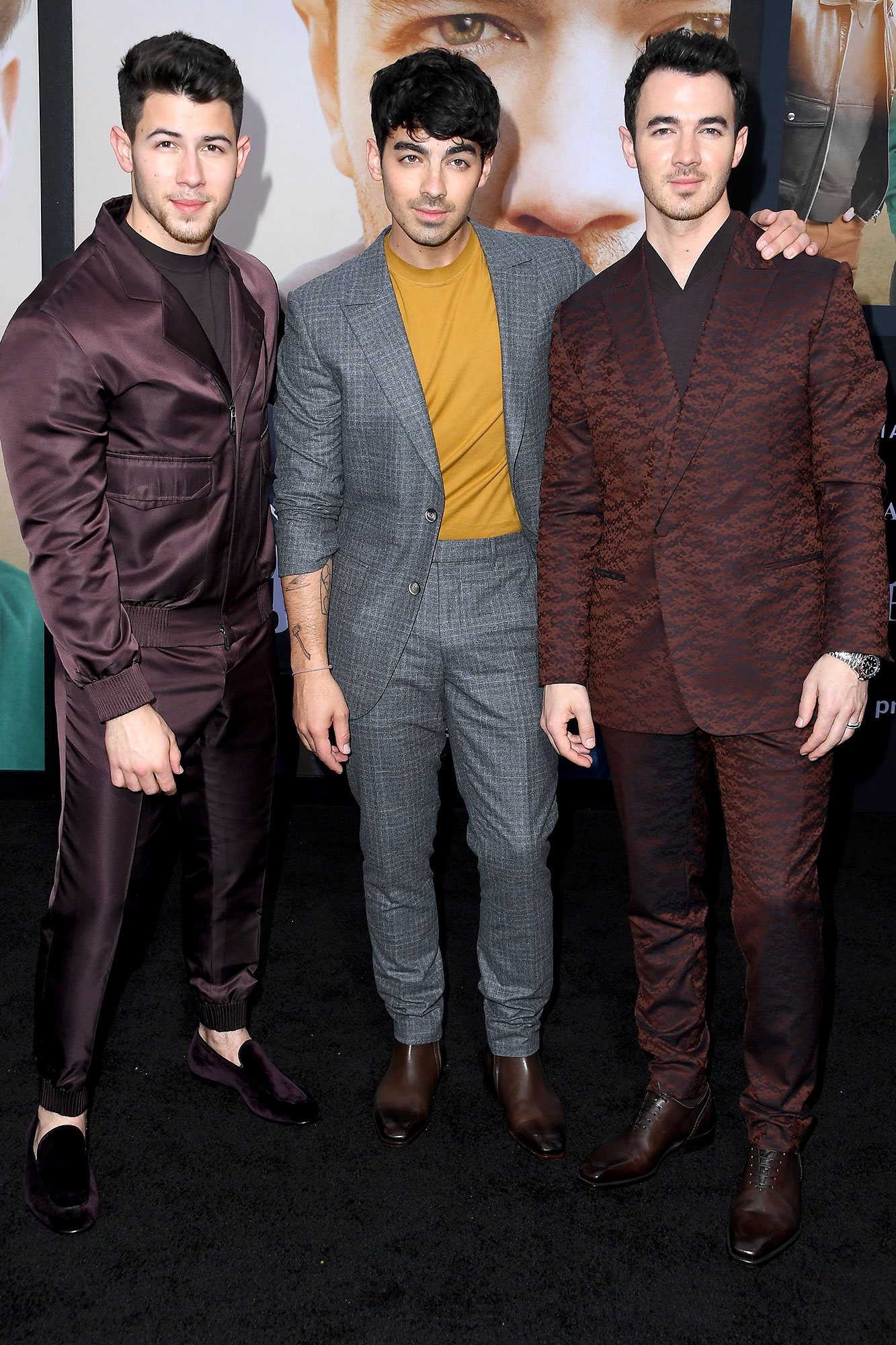 Jonas Brothers, Wives Attend ‘Chasing Happiness’ Premiere: Pics