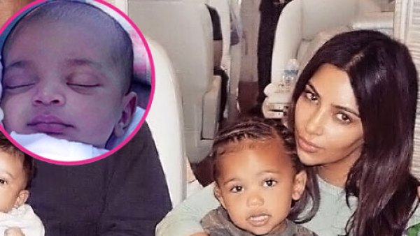 Kim Kardashian Shares First Photo of 1-Month-Old Son Psalm With Older Brother Saint