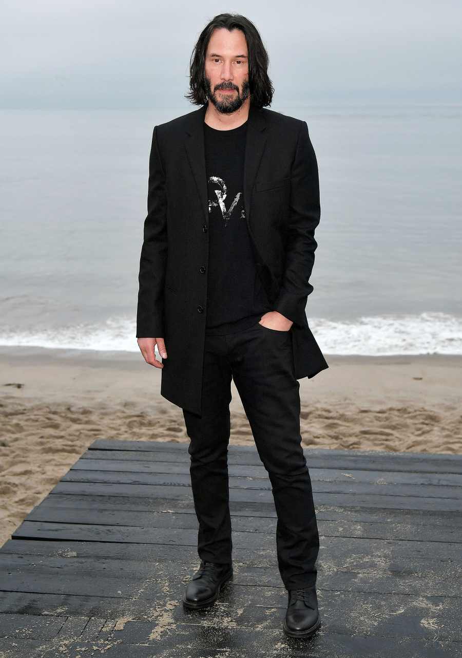 Keanu Reeves Saint Laurent Mens Show