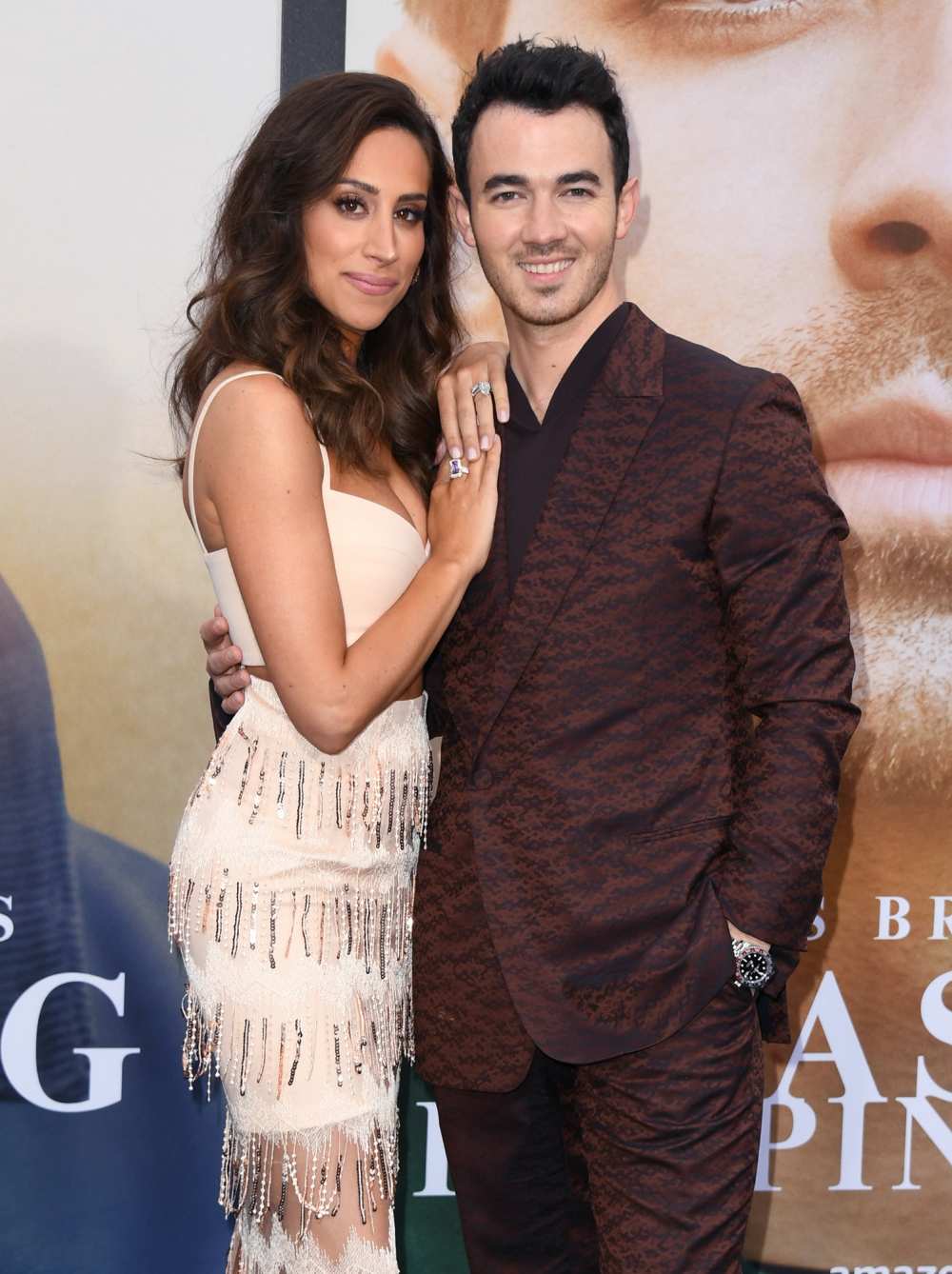Kevin Jonas Visits Eiffel Tower With Family